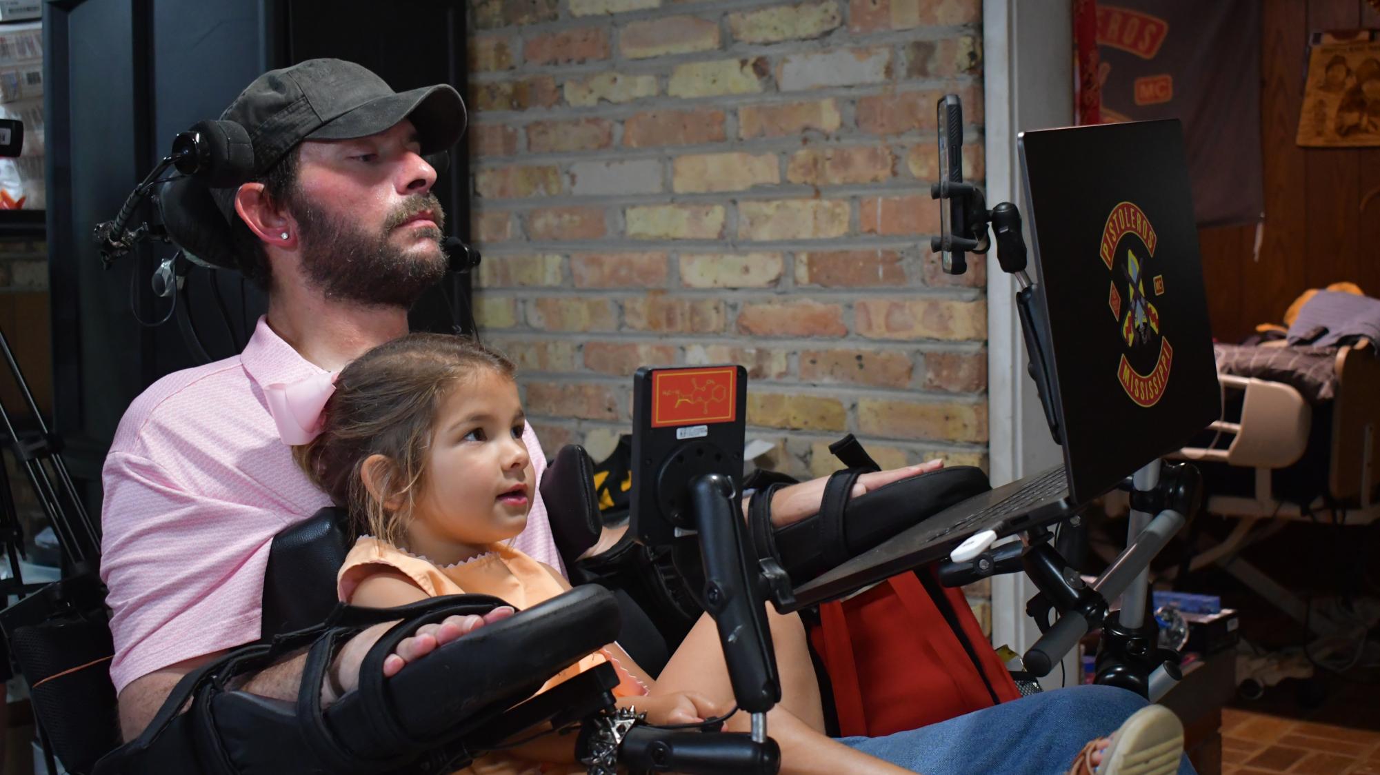 Image accompanying RHCJC News reporting on ‘I got my life back’: Mississippi man uses brain implant to regain independence